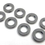 REFLEX RACING RX601G - SPEED DISH SIDE WALL PLATE SET (22.0,22.2,22.4,22.6) - GRAY