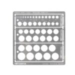 Modeling Template (Round/1-12.5mm) Tamiya