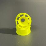Cerchi Edomodel Mini-Z 1:28 2WD Anteriori Offset 3 LENS Flangiati Gialli