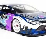 ZooRacing Gorilla ULTRALIGHT FWD Car Body 190mm Trasparente