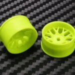 PN Racing 488YR3 - Mini-Z AWD Machine Cut BBS Rear Wheel R3 Yellow