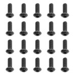 LC Racing Round Head Screw M3x8 (20pcs)