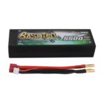 Gens Ace 5500mAh 2S 7.4V 50C HardCase RC Car Lipo Battery Pack with T-plug