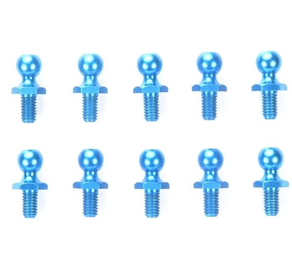 5mm Aluminum Ball Connector Blue Tamiya