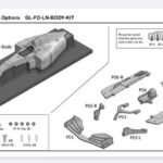 GL Racing GL-FO-LN-BODY-KIT - Lexan body for GL Formula One